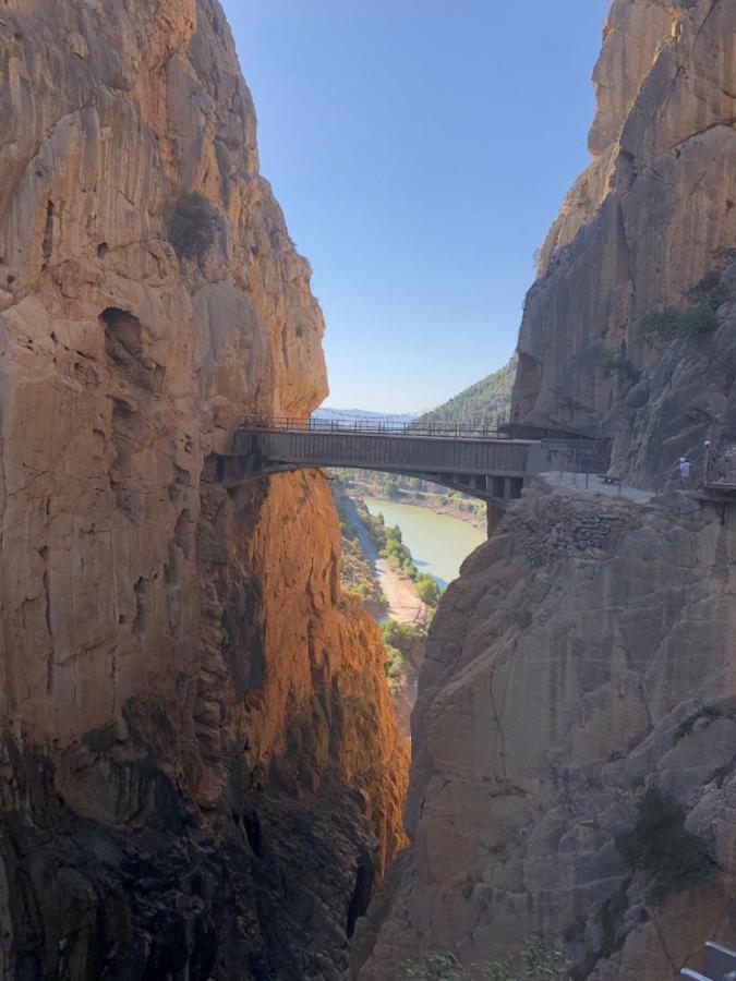 Cortijo Las Palmeras El Chorro Alora Bagian luar foto